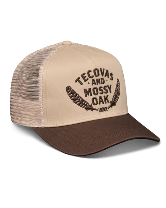 Tecovas X Mossy Oak Feather Logo Trucker Cap - 31129-Crb
