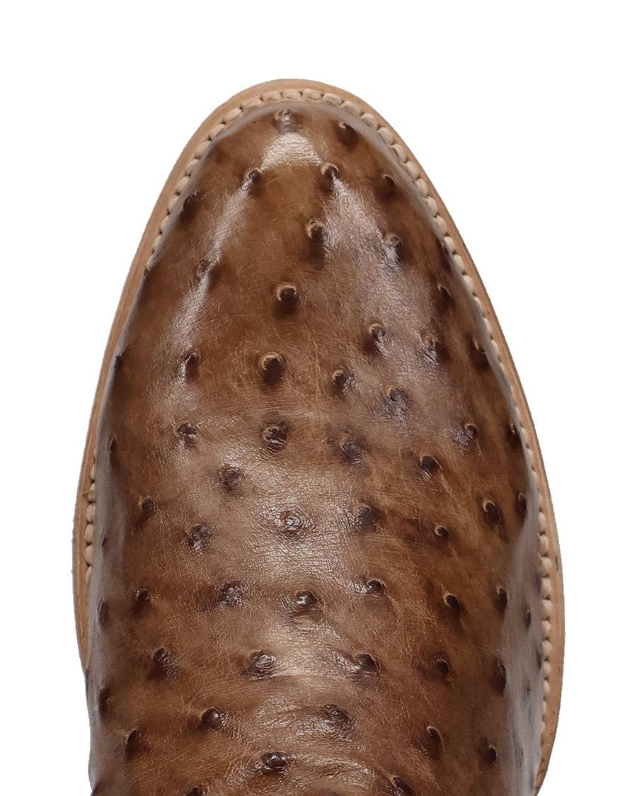 Men's Gauge Full Quill Ostrich Western Boots - Dp7130