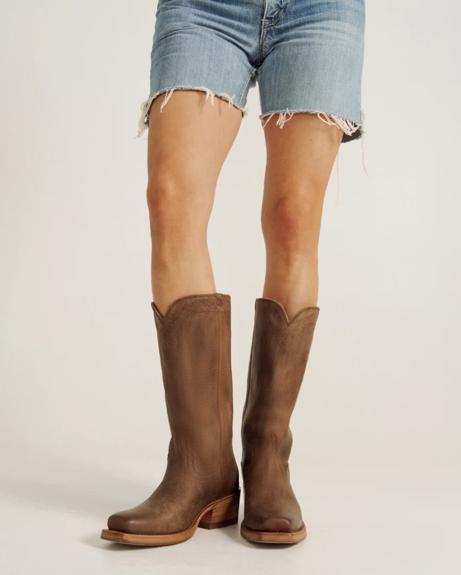 Women's The Charlie Western Boots - 20060-Caf