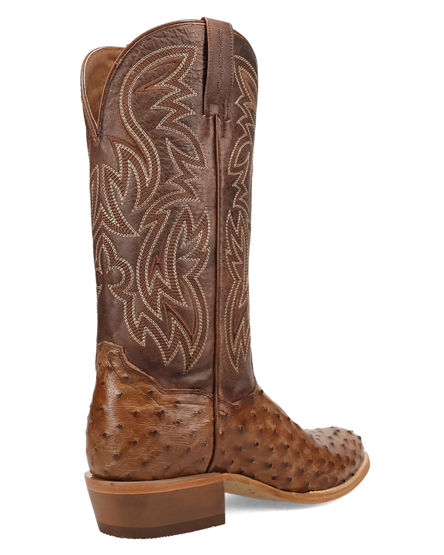 Men's Gauge Full Quill Ostrich Western Boots - Dp7130
