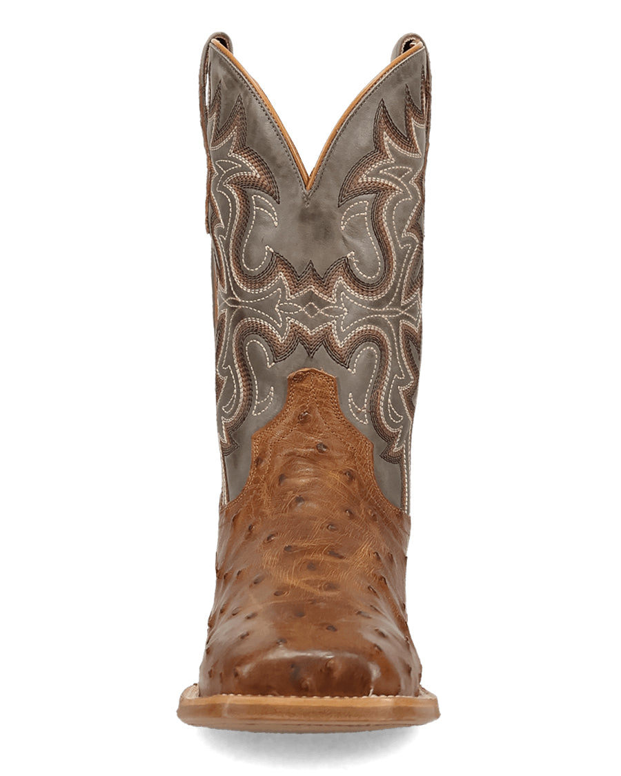 Men's Drayden Full Quill Ostrich Western Boots - Dp5267