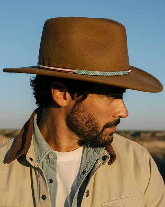 Limited Edition USA 250th Anniversary Bozeman Wool Western Hat - Twb250-8132-B5 by Stetson Hats from Skip’s Western Outfitters | HAT-TWB250-8132-B5-XS