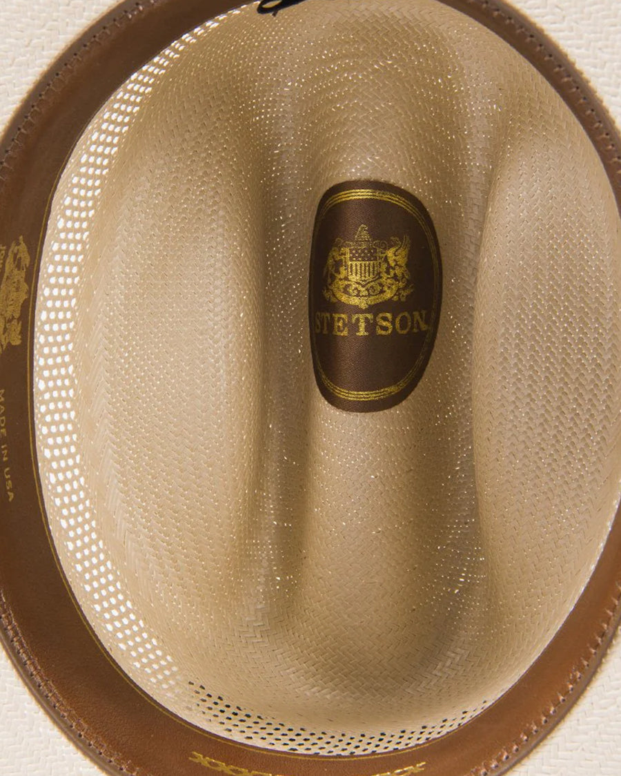 Open Road 10X Vented Straw Cowboy Hat - SSOPRV-0526-T1