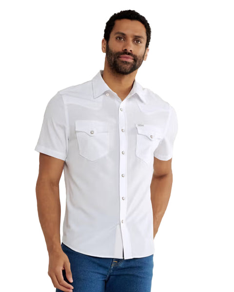 Men's Performance Short Sleeve Western Pearl Snap Shirt - 40364