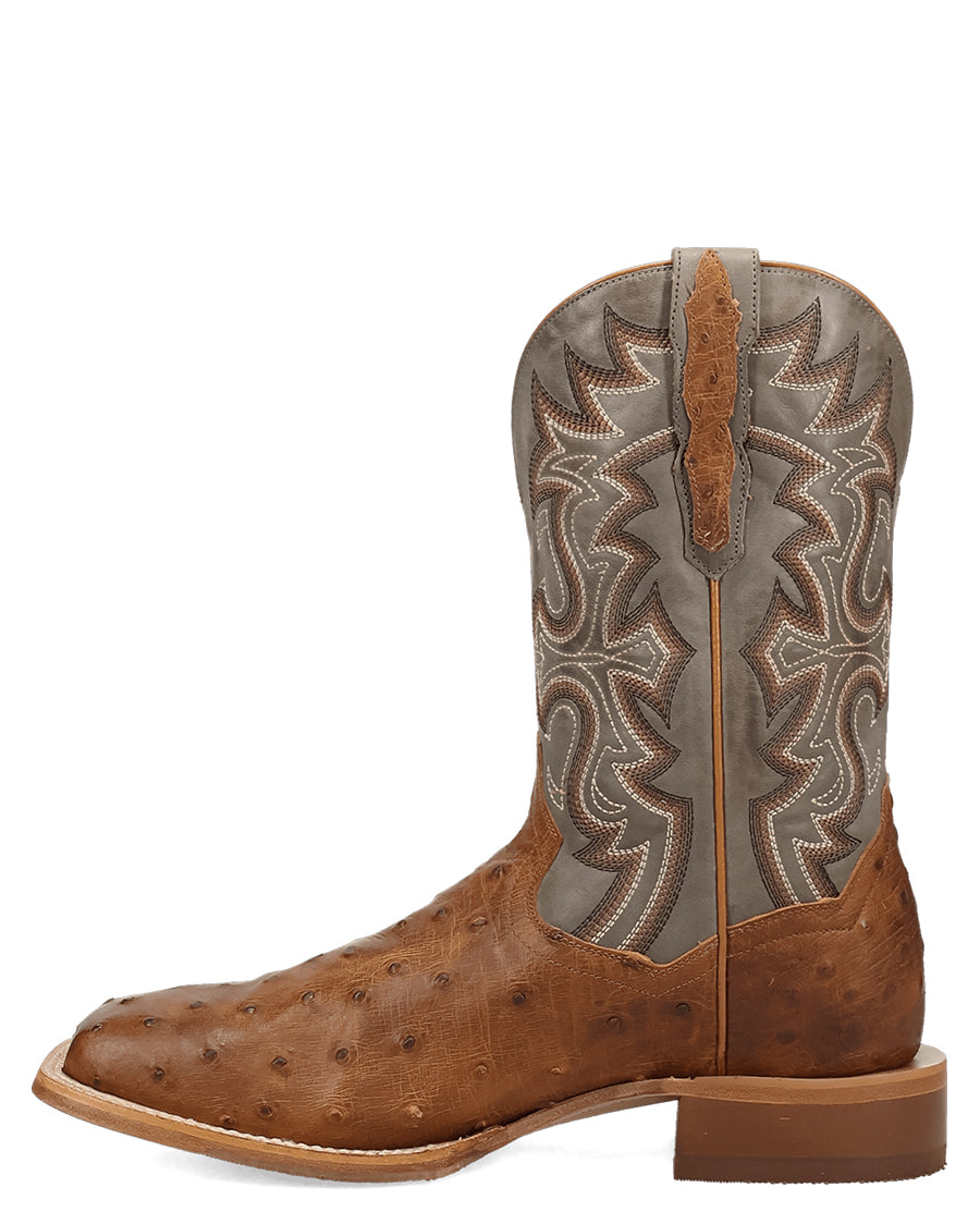 Men's Drayden Full Quill Ostrich Western Boots - Dp5267