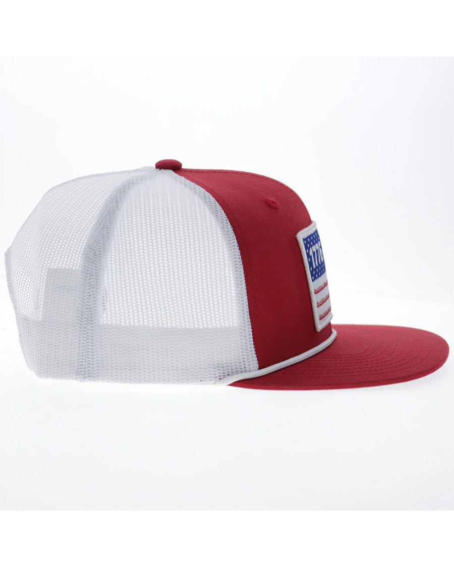 1776 Liberty Roper 6-Panel Trucker Cap - 2655T-Rdwh
