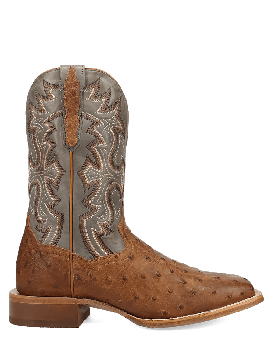 Men's Drayden Full Quill Ostrich Western Boots - Dp5267
