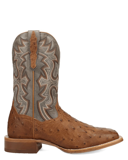 Men's Drayden Full Quill Ostrich Western Boots - Dp5267