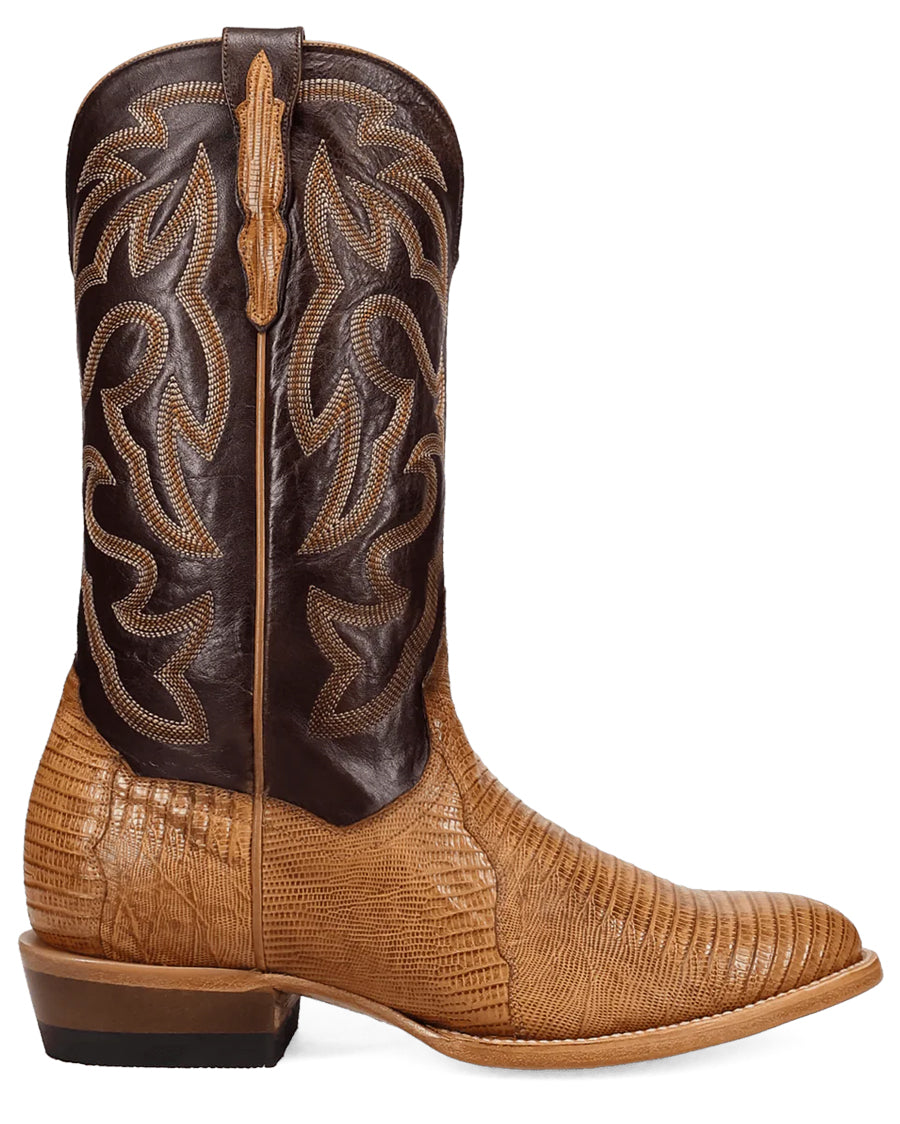 Men's Spurline Teju Lizard Western Boots - Dp7145