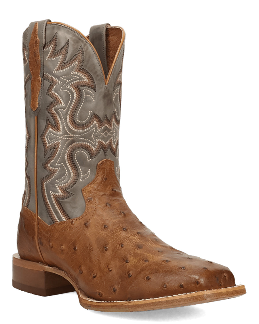Men's Drayden Full Quill Ostrich Western Boots - Dp5267