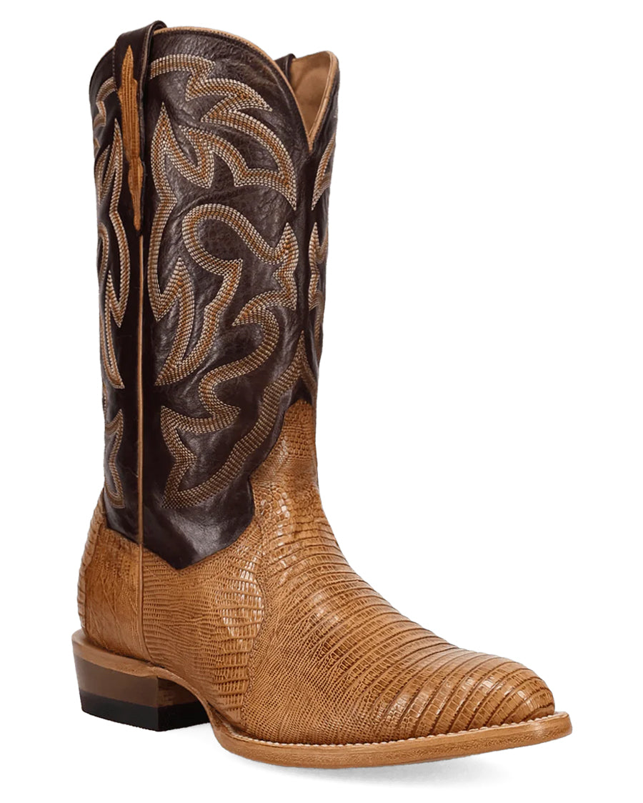 Men's Spurline Teju Lizard Western Boots - Dp7145