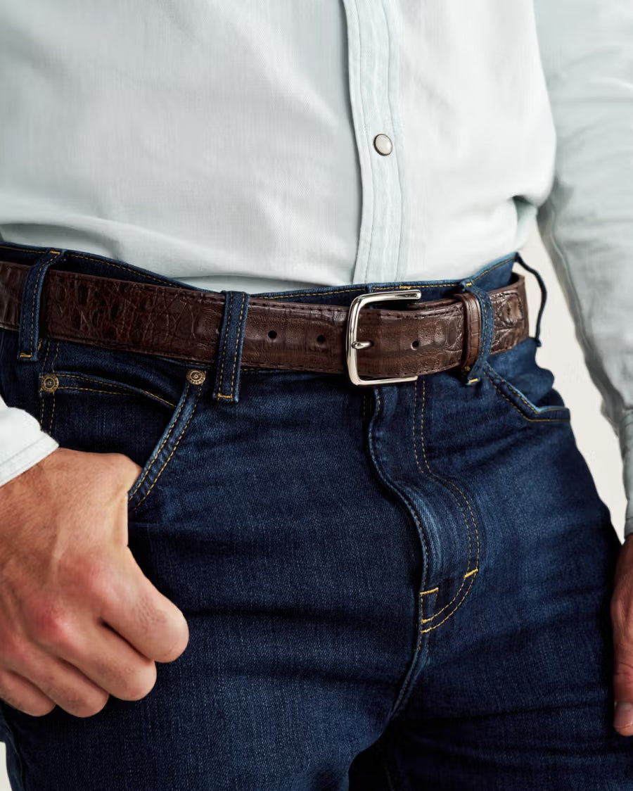 Men's Caiman Belt - 30337-Oak