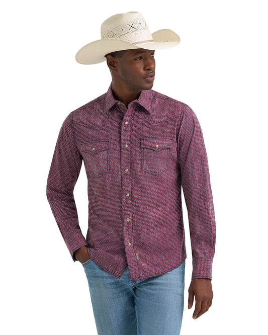 Men's Retro® Premium Long Sleeve Snap Shirt - Modern Fit - 112378797
