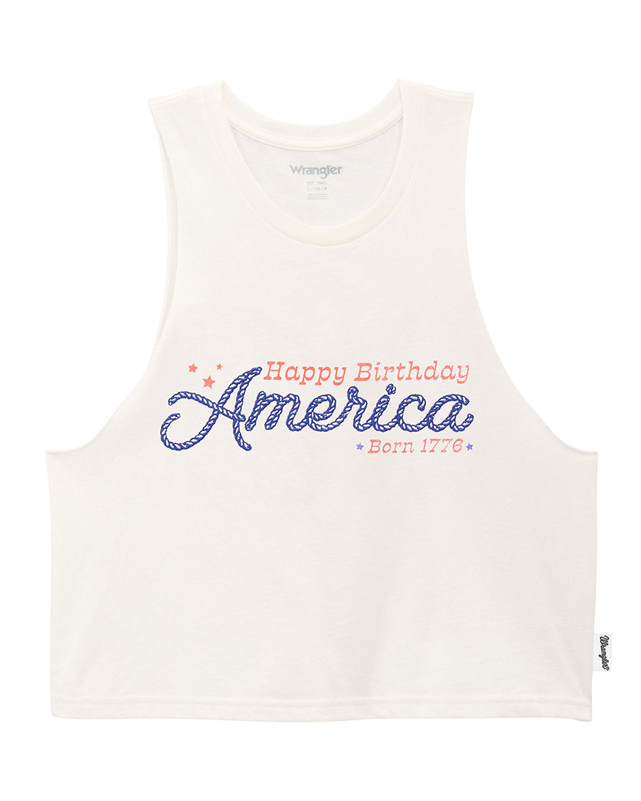 Women's Graphic Festival Crop Tank - 112375868