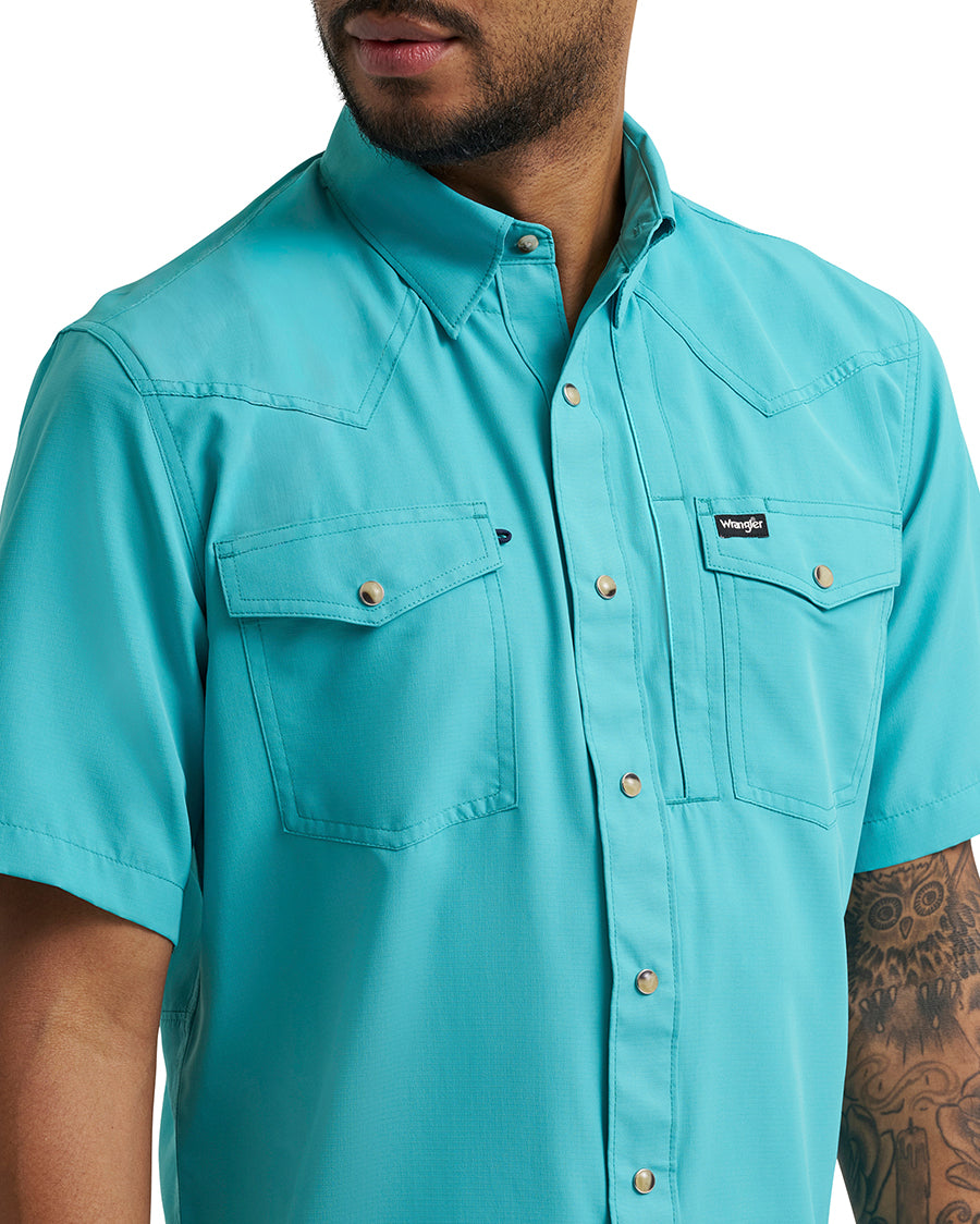 Men's Atg Short Sleeve Western Performance Shirt - 112375104