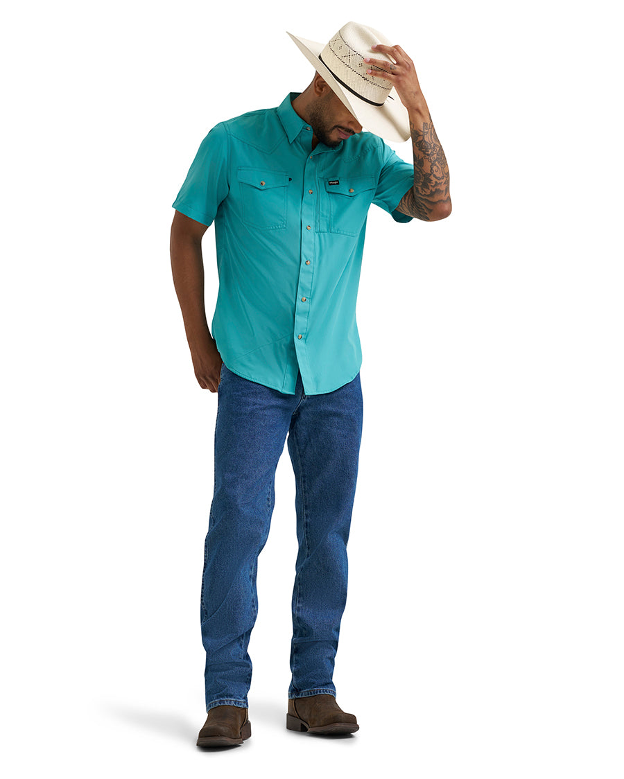 Men's Atg Short Sleeve Western Performance Shirt - 112375104