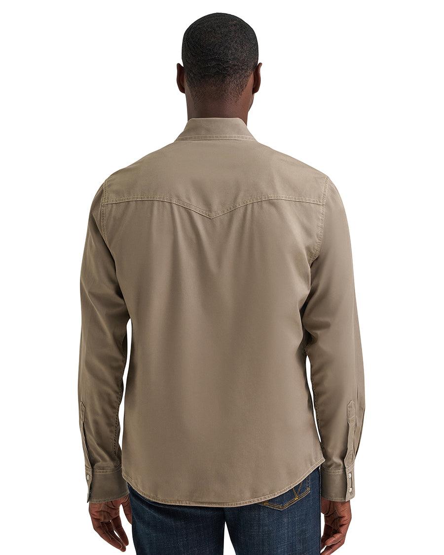 Men's Retro® Premium Long Sleeve Snap Shirt - Modern Fit - 112378684