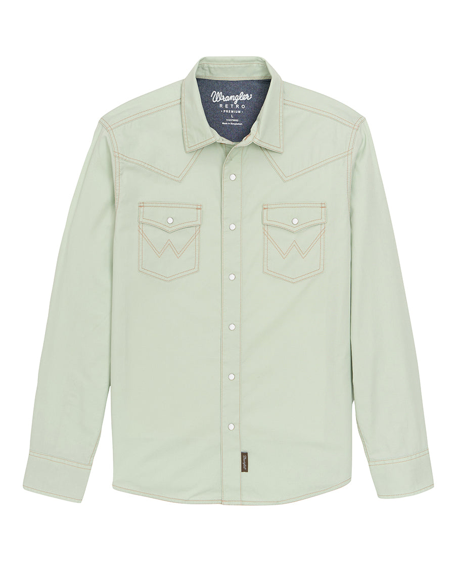 Men's Retro® Premium Long Sleeve Snap Shirt - Modern Fit - 112378802