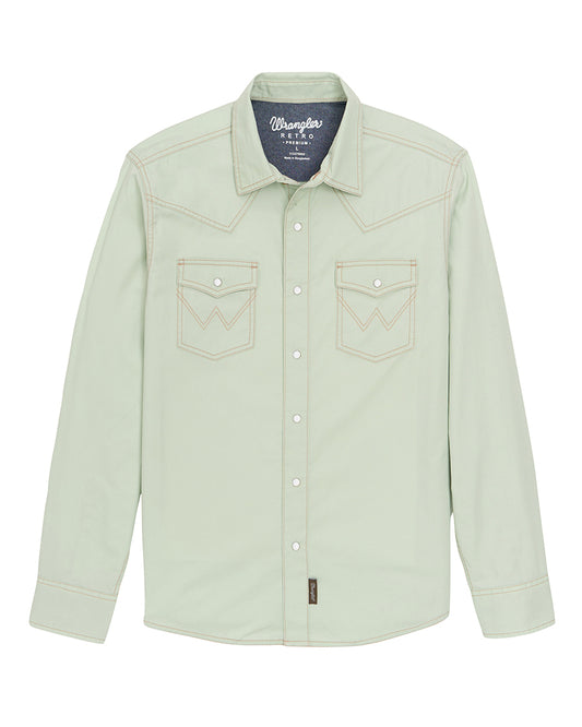 Men's Retro® Premium Long Sleeve Snap Shirt - Modern Fit - 112378802