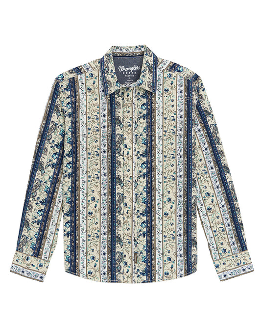 Men's Retro® Premium Long Sleeve Snap Shirt - Modern Fit - 112378799