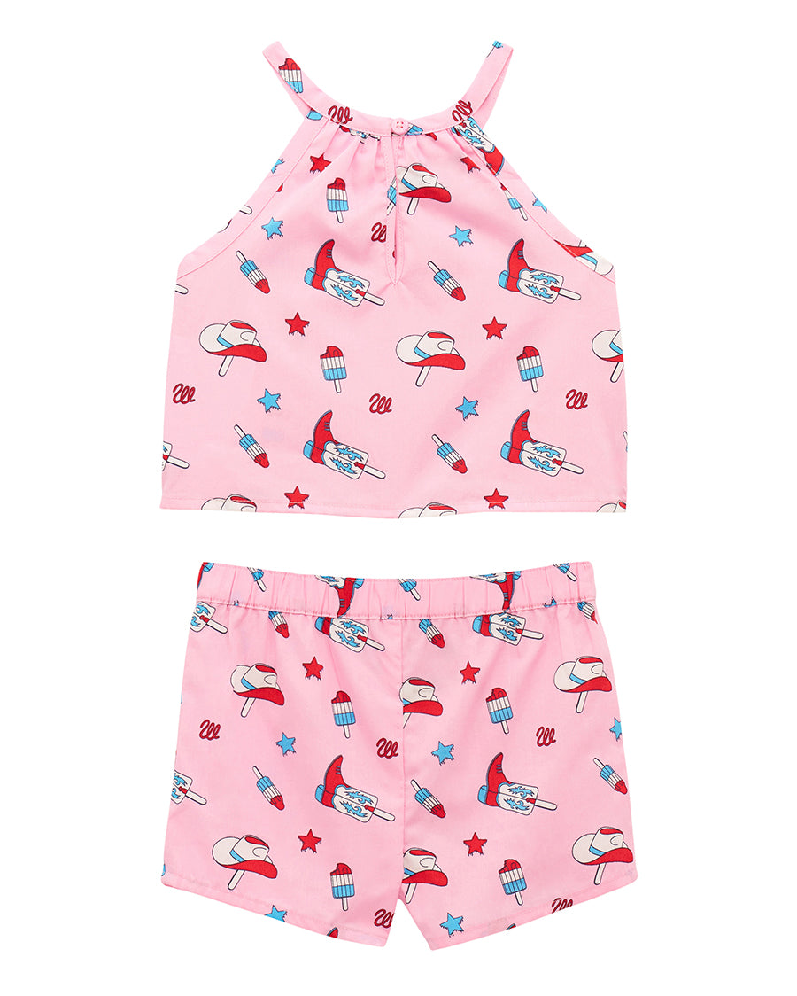 Infants And Toddlers' Baby Girl Short Set - 112379469