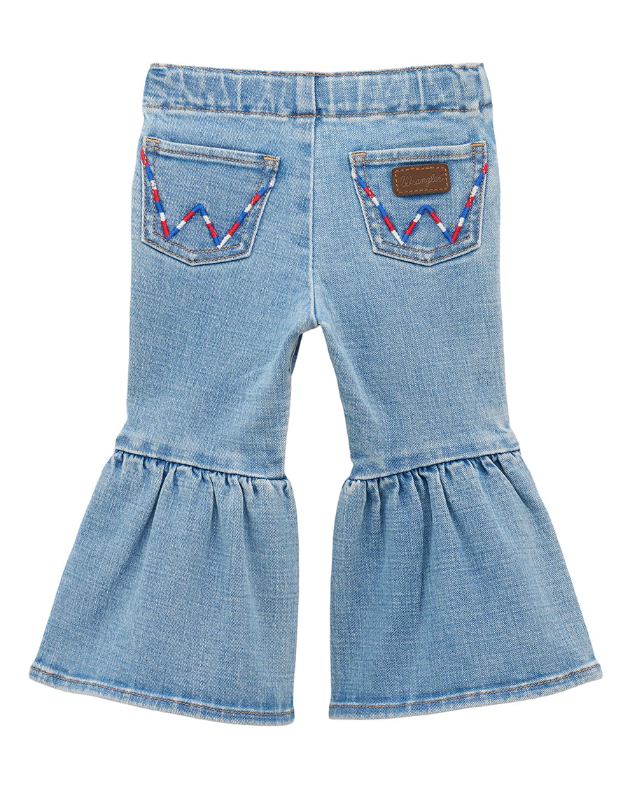 Infants And Toddlers' Baby Girl Flare Jeans - 112379568