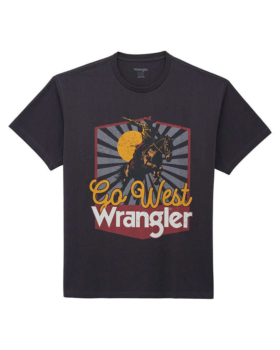 Men's Graphic Short Sleeve T-Shirt - Vintage Fit - 112375781 by Wrangler from Skip’s Western Outfitters | WRA-112375781-L-REG