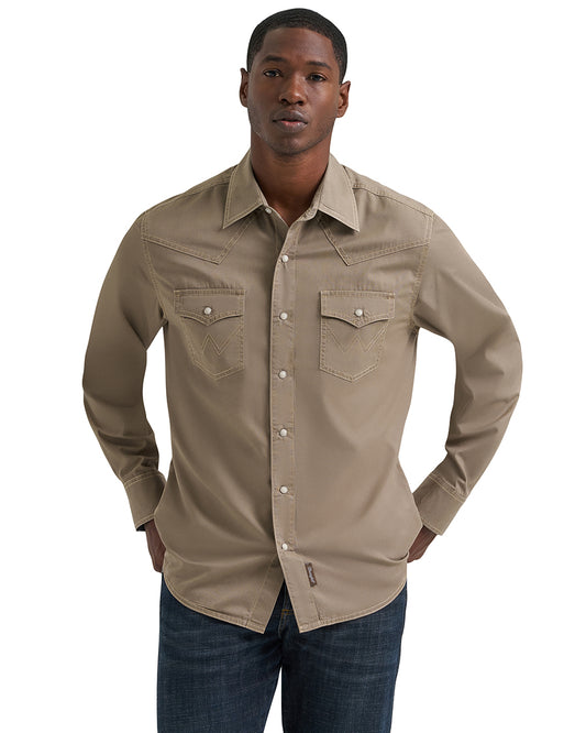 Men's Retro® Premium Long Sleeve Snap Shirt - Modern Fit - 112378684