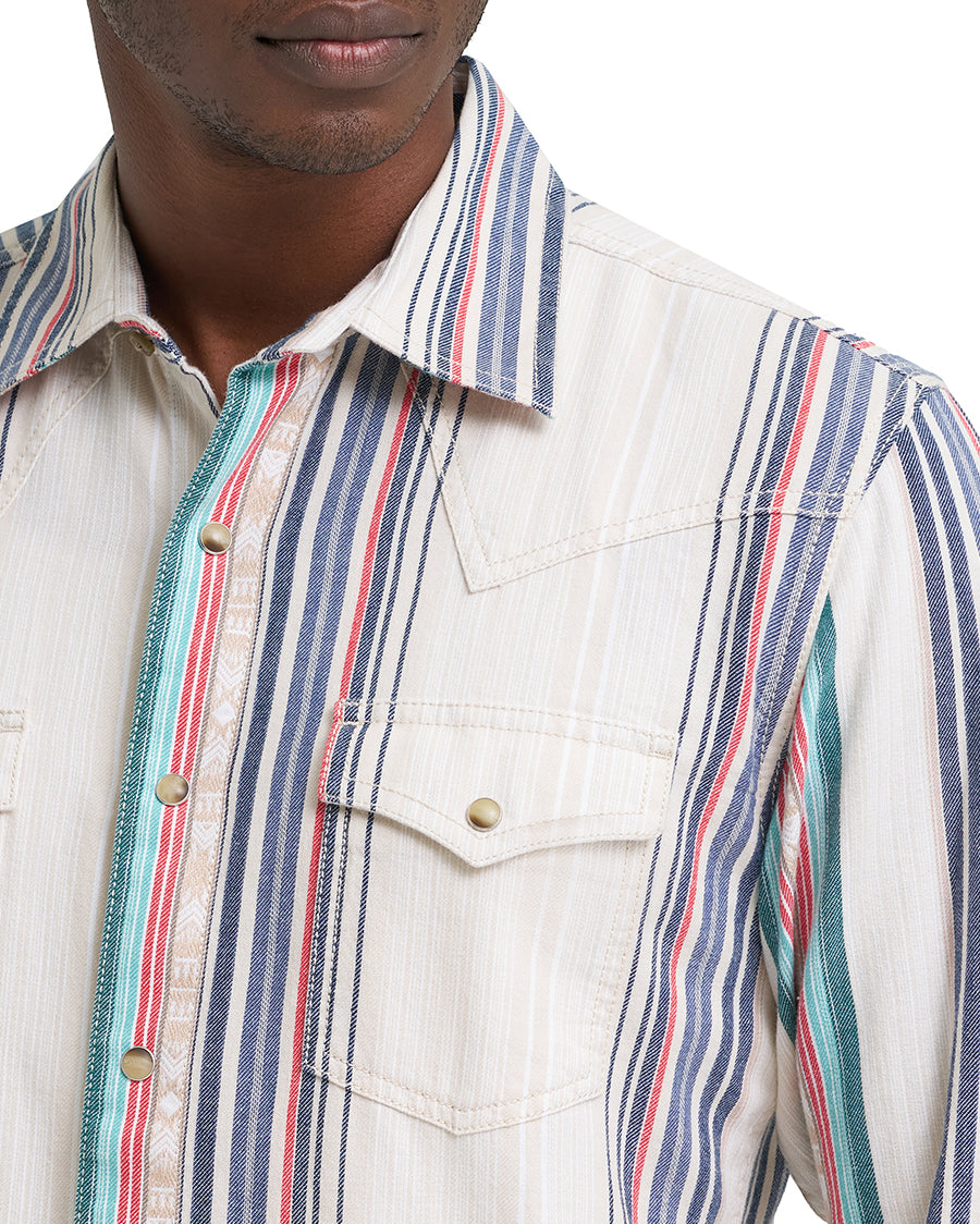 Men's Retro® Premium Long Sleeve Snap Shirt - Modern Fit - 112378795