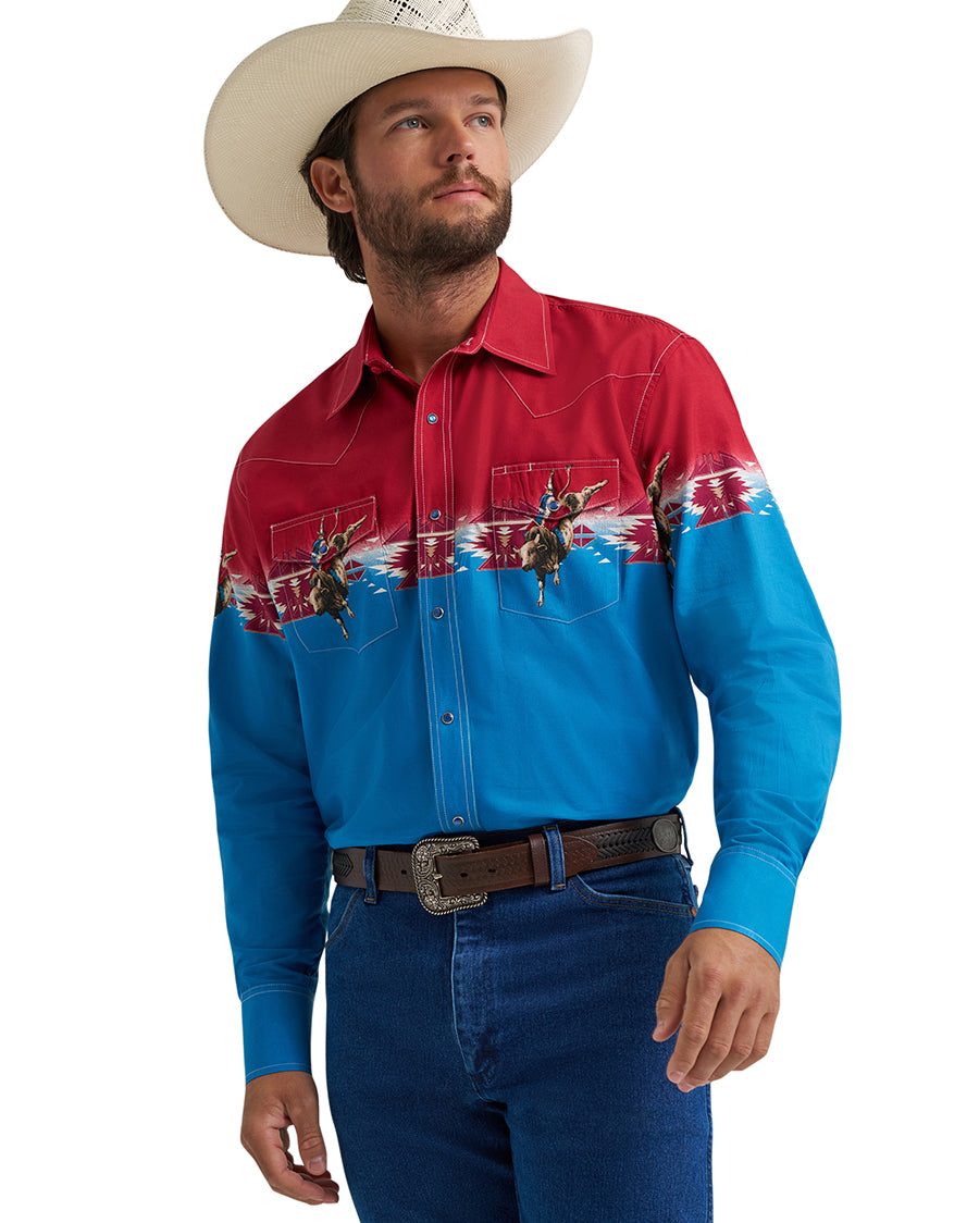 Men's Checotah® Dress Western Long Sleeve Shirt - Classic Fit - 112379226