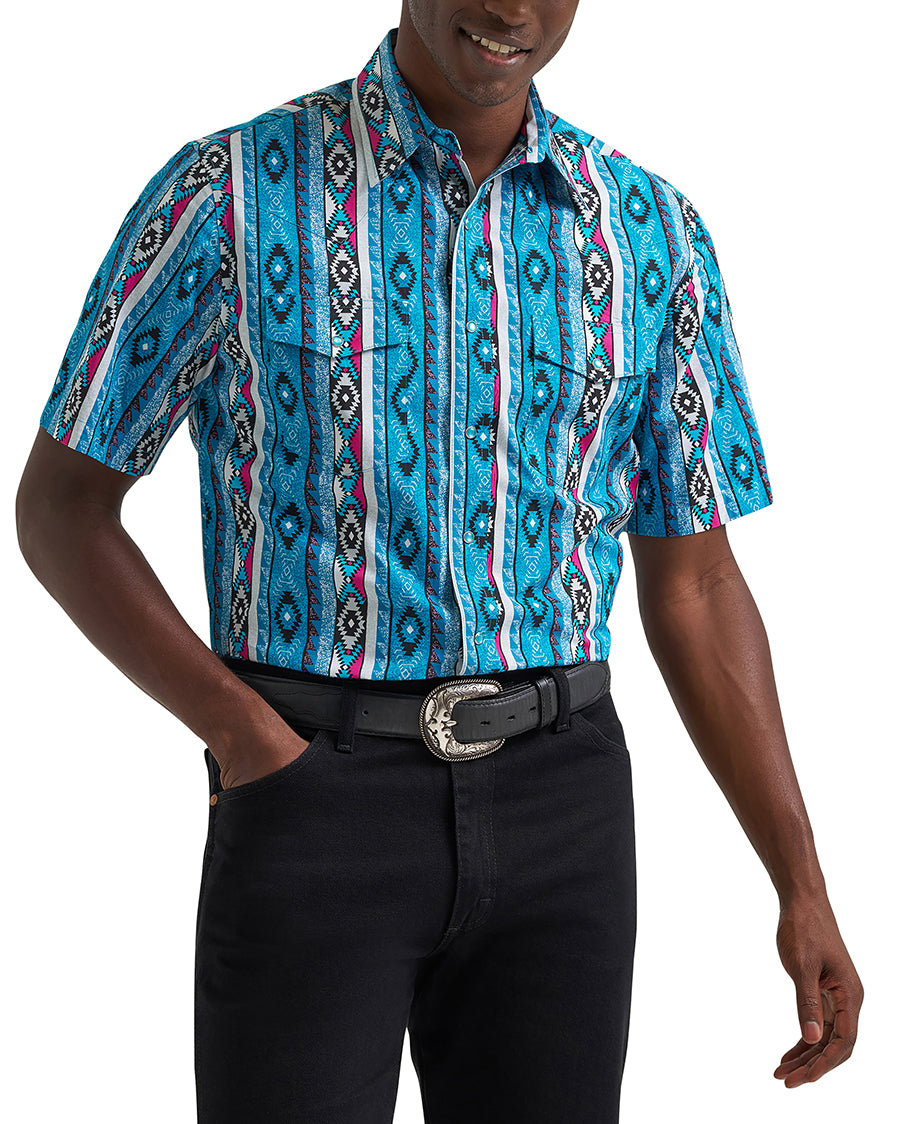 Men's Checotah® Dress Western Short Sleeve Shirt - Classic Fit - 112379227