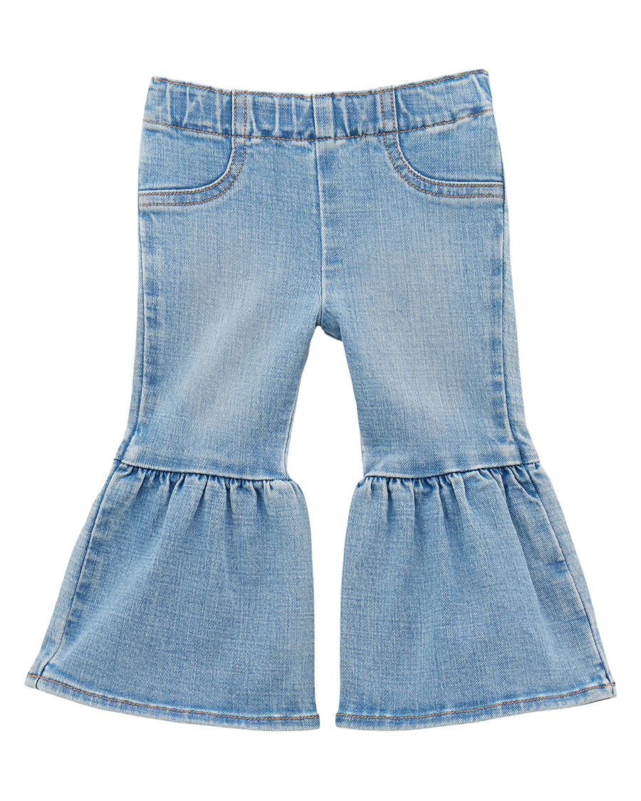 Infants And Toddlers' Baby Girl Flare Jeans - 112379568