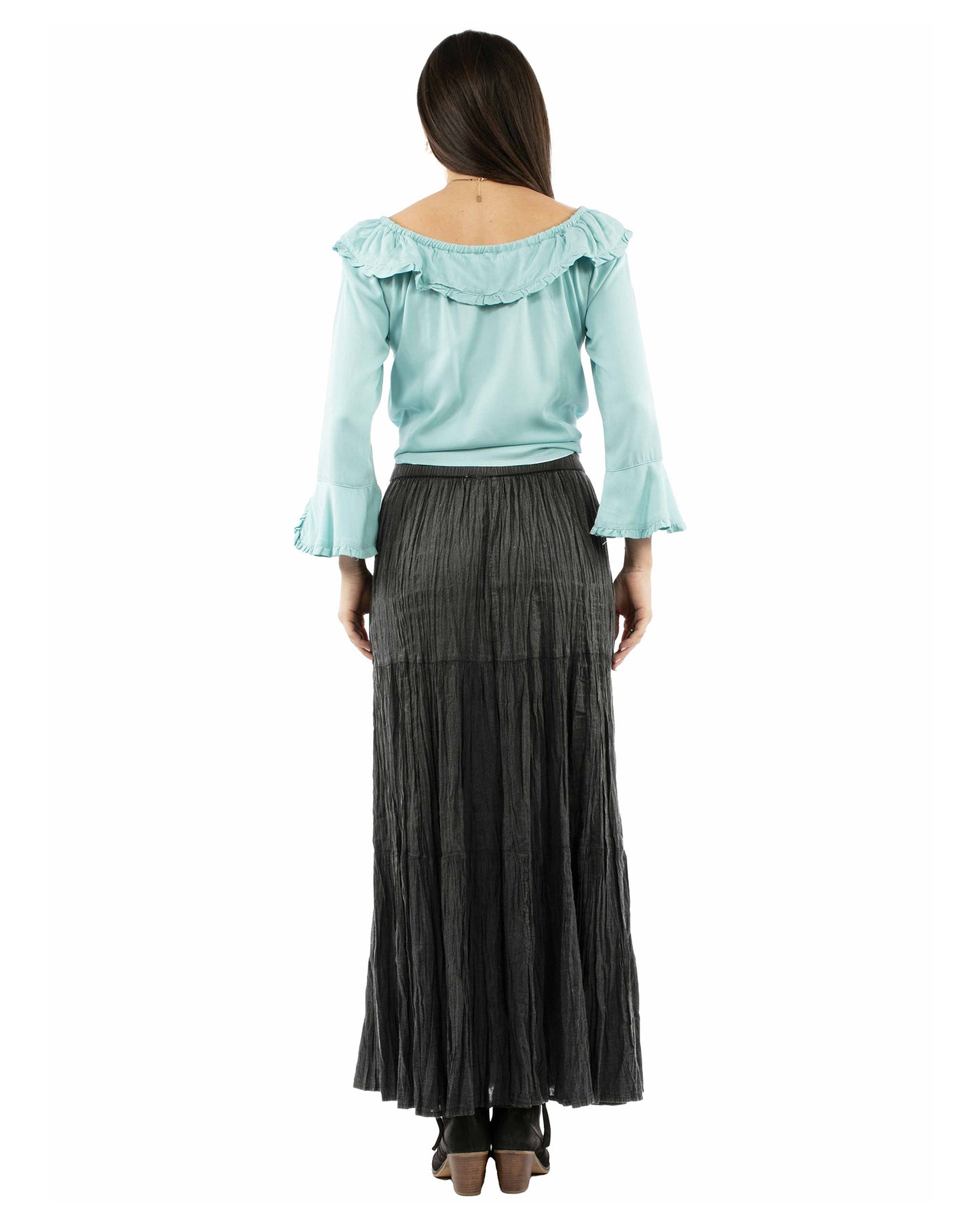 Tier Broomstick Skirt