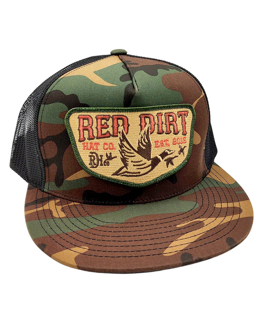 Fly South Camo 5 Panel Cap by Red Dirt Hat Company from Skip’s Western Outfitters | RDH-RDHC-489-OSFA