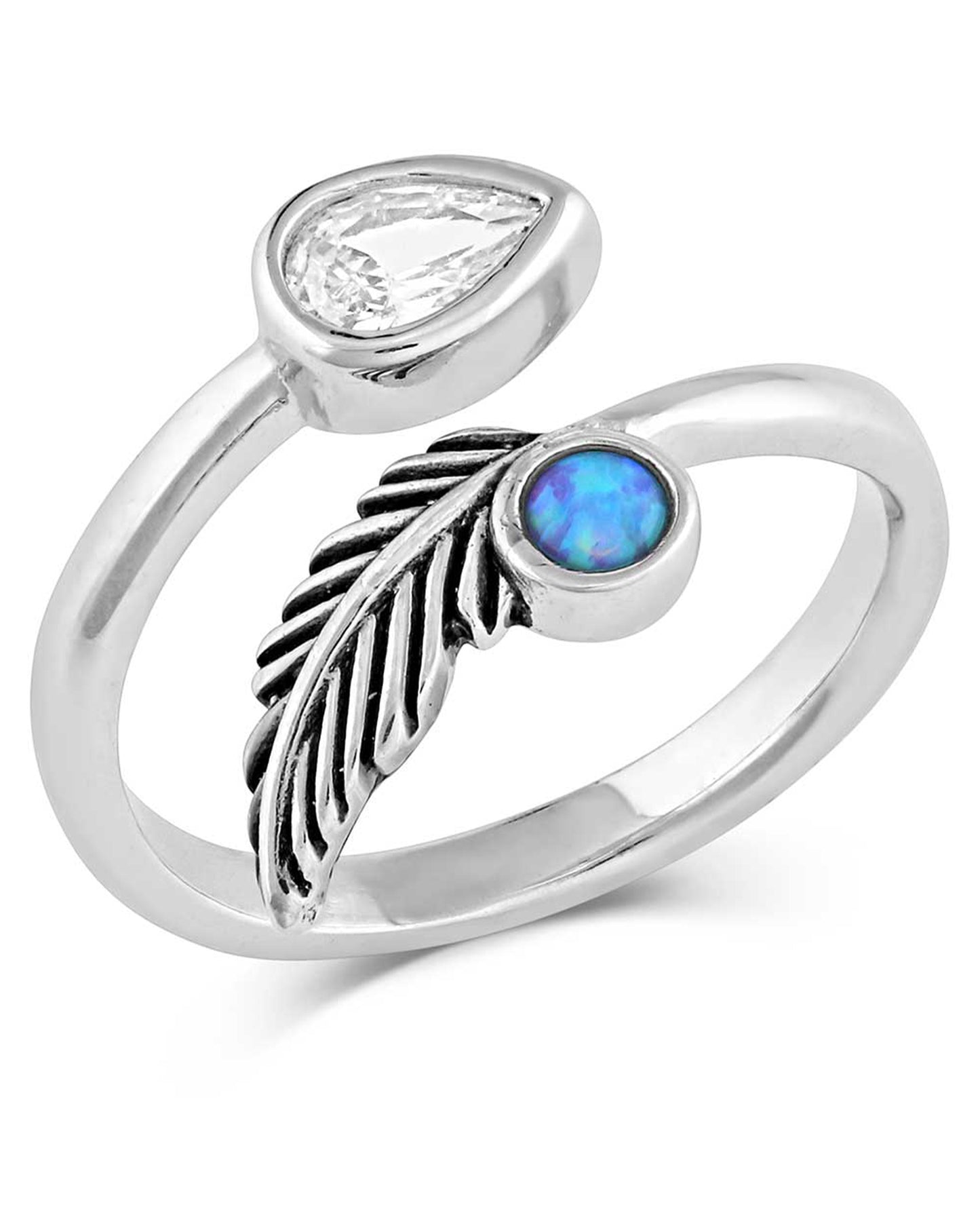 Balance of Nature Open Ring by Montana Silversmiths from Skip’s Western Outfitters | MON-RG5292-O/S-REG