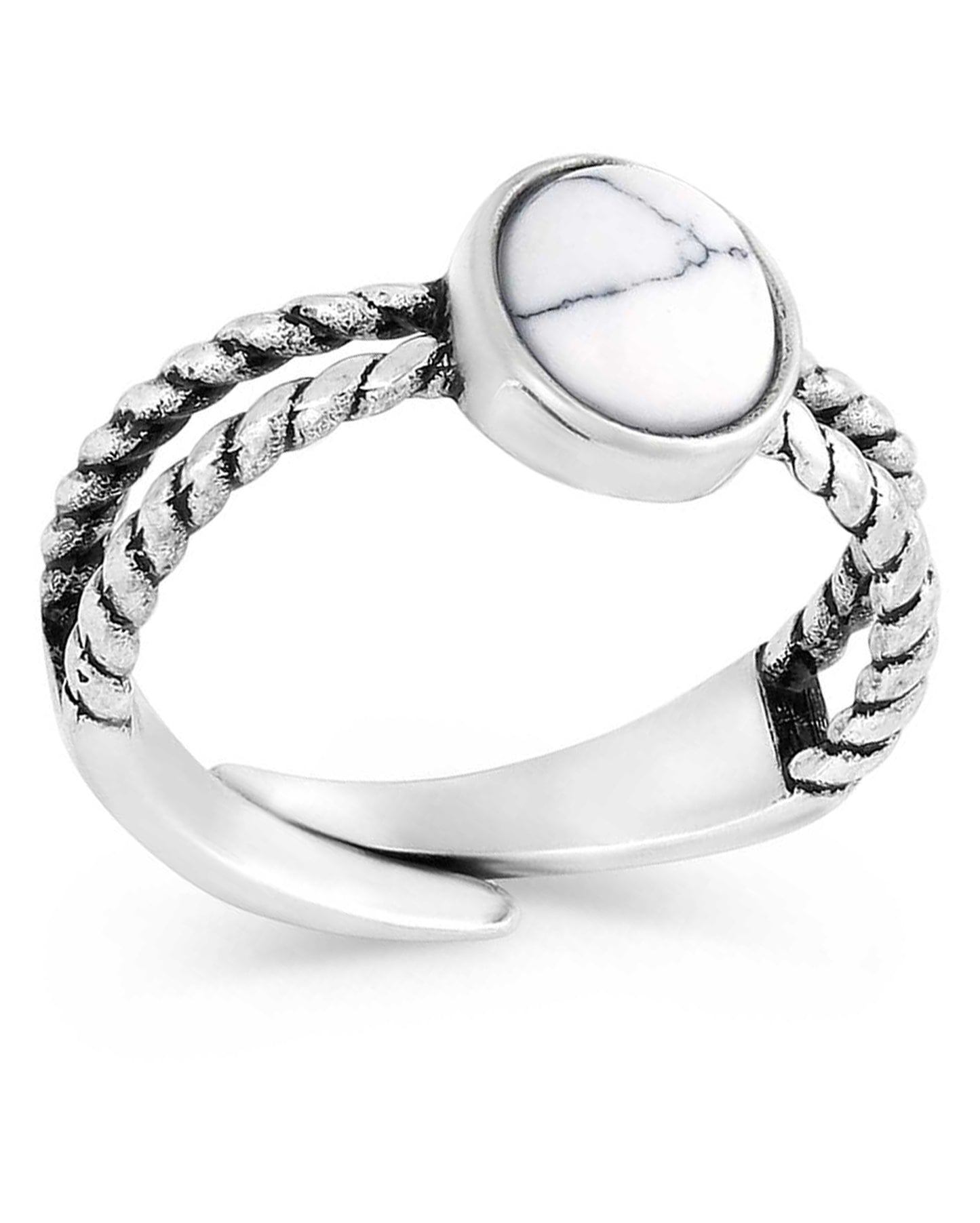 Broken Halo Ring by Montana Silversmiths from Skip’s Western Outfitters | MON-RG6020-O/S