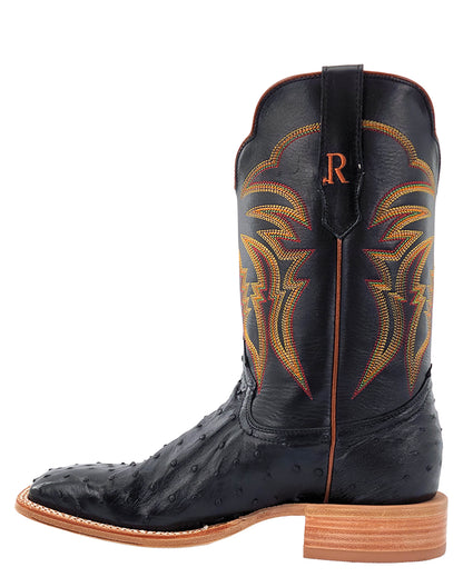 Men's Sinatra Black Cowhide Western Boots