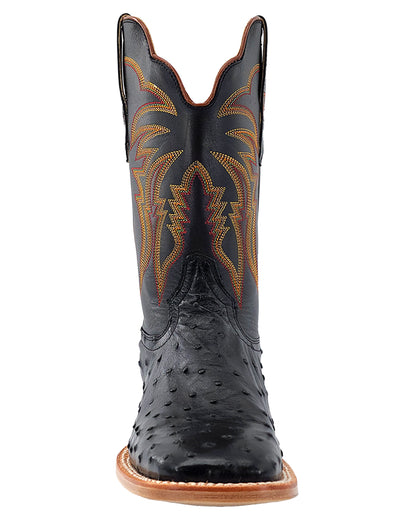 Men's Sinatra Black Cowhide Western Boots