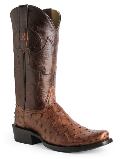 Men's Kango Tabac Bruciato Exotic Western Boots - Rw4001-1 by R Watson from Skip’s Western Outfitters | RWA-RW4001-1-070-D