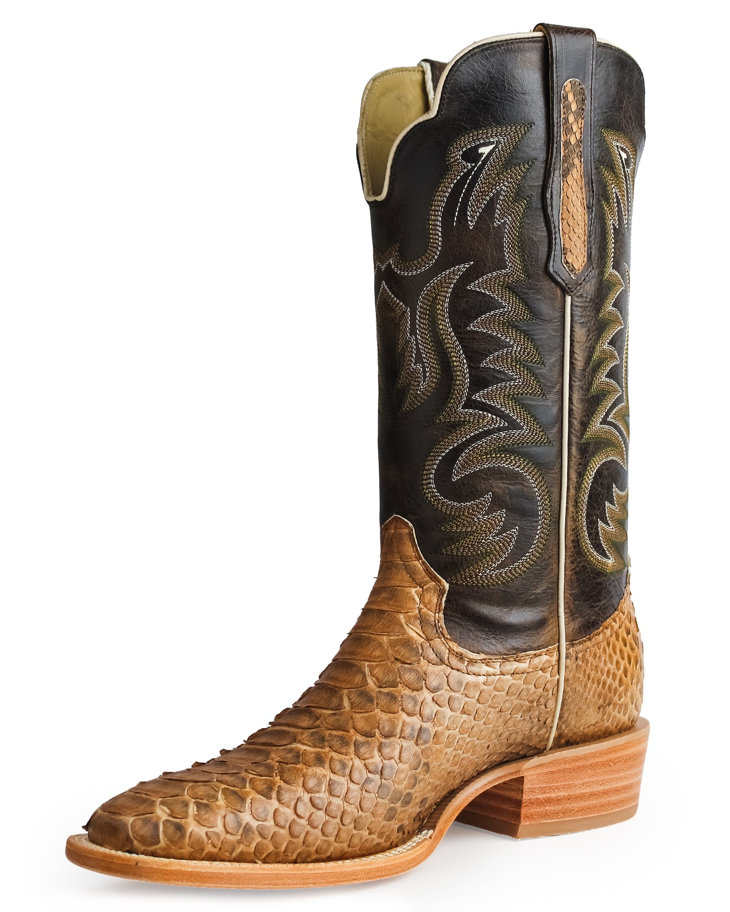 Men's Sueded Exotic Western Boots - Rw7911-2