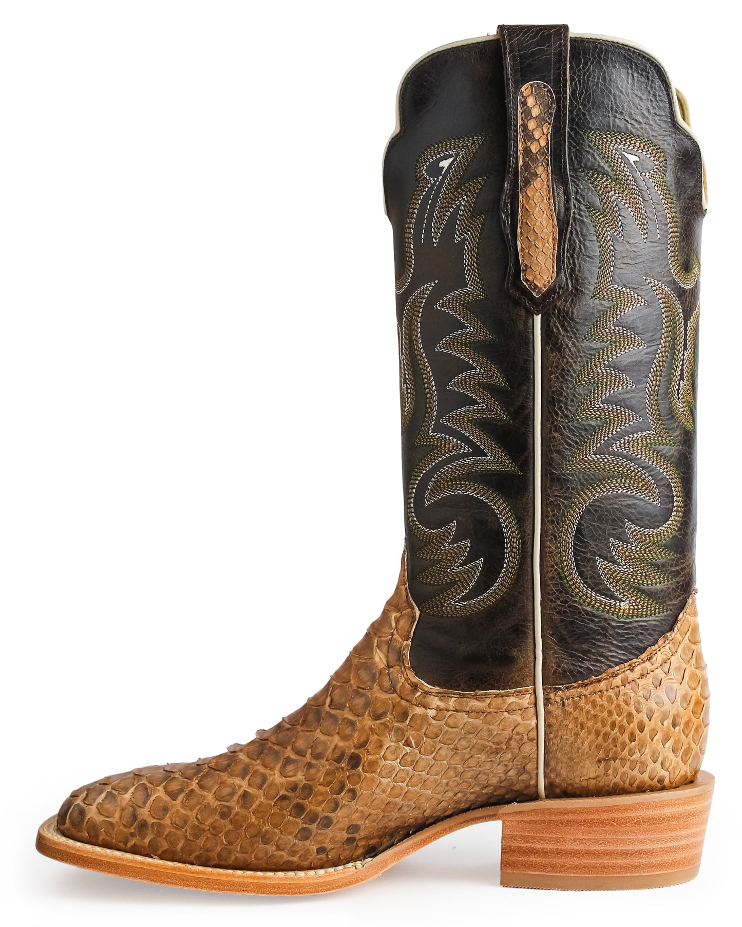 Men's Sueded Exotic Western Boots - Rw7911-2