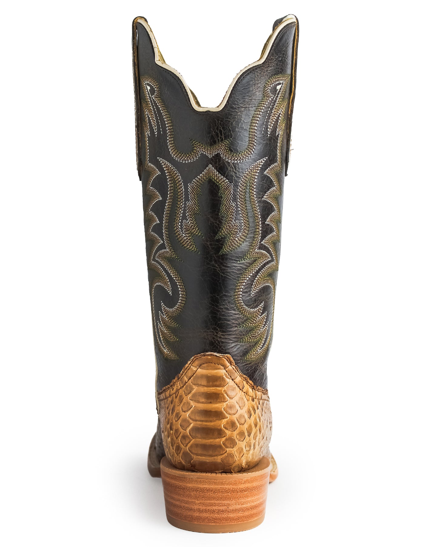Men's Sueded Exotic Western Boots - Rw7911-2