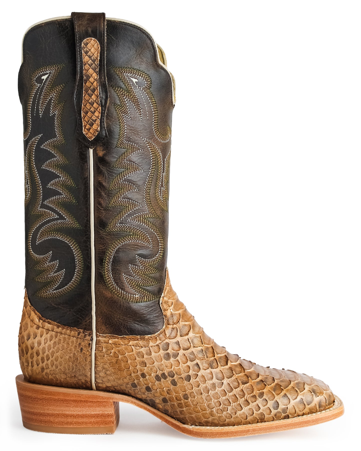 Men's Sueded Exotic Western Boots - Rw7911-2