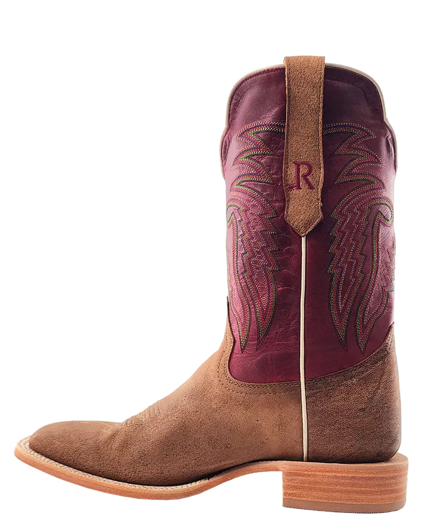 Men's Tan Nubuck Western Boots