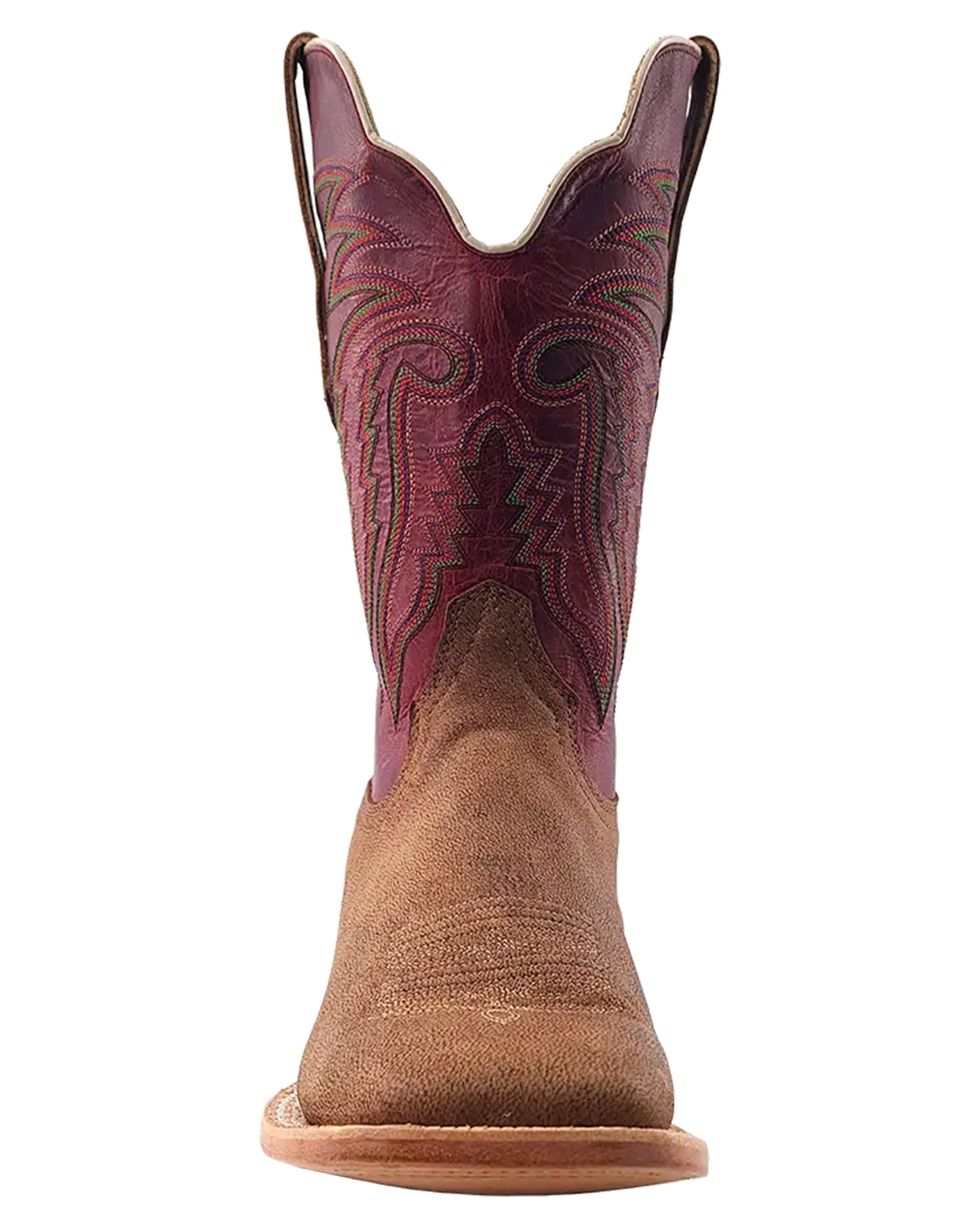 Men's Tan Nubuck Western Boots