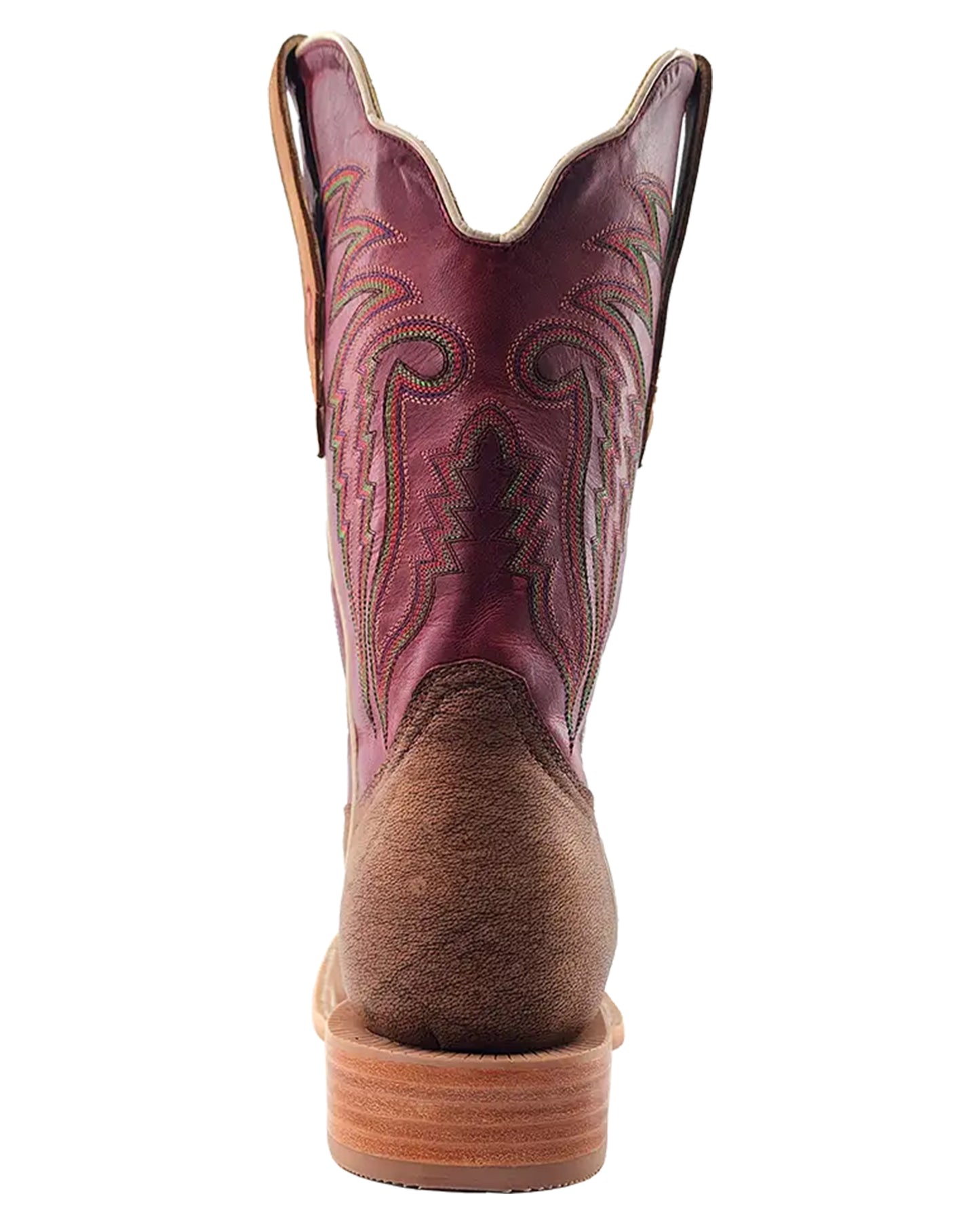Men's Tan Nubuck Western Boots