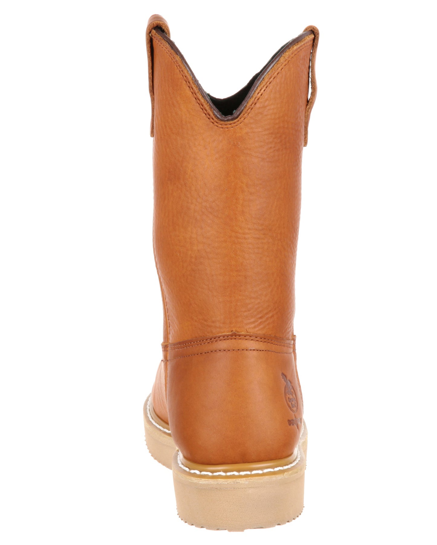 Men's Wedge Steel Toe Pull On Work Boots