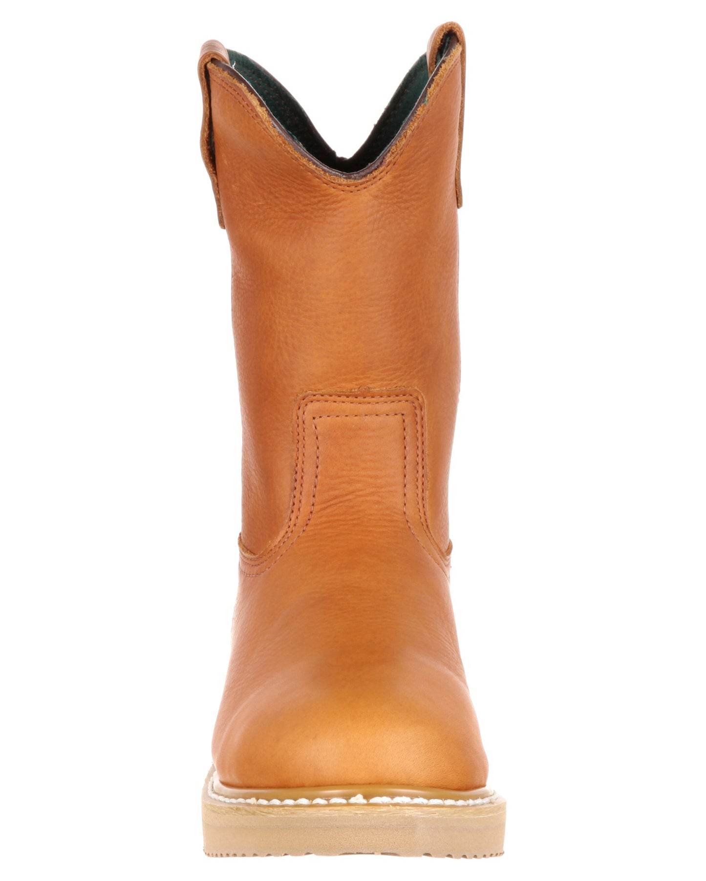 Men's Wedge Steel Toe Pull On Work Boots