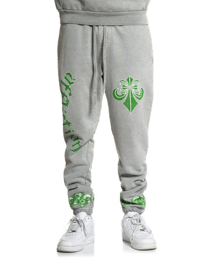 Men's River Styx Sweatpants by Affliction from Skip’s Western Outfitters | AFL-A26364-M-GYPG