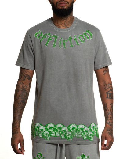 Men's River Styx Short Sleeve Tee by Affliction from Skip’s Western Outfitters | AFL-A26369-M-GYPG